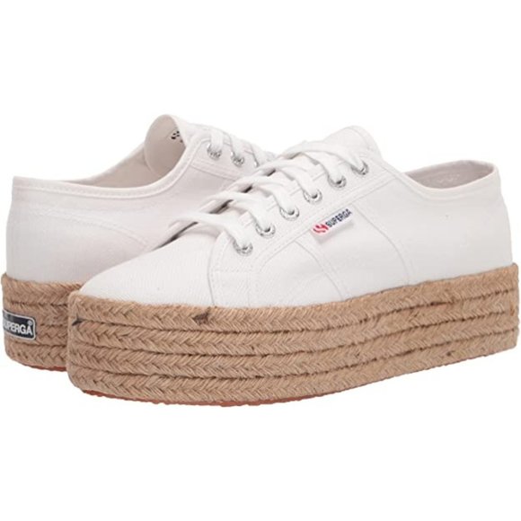 Superga Shoes - Superga Women's Espadrille Platform Rope Sneaker